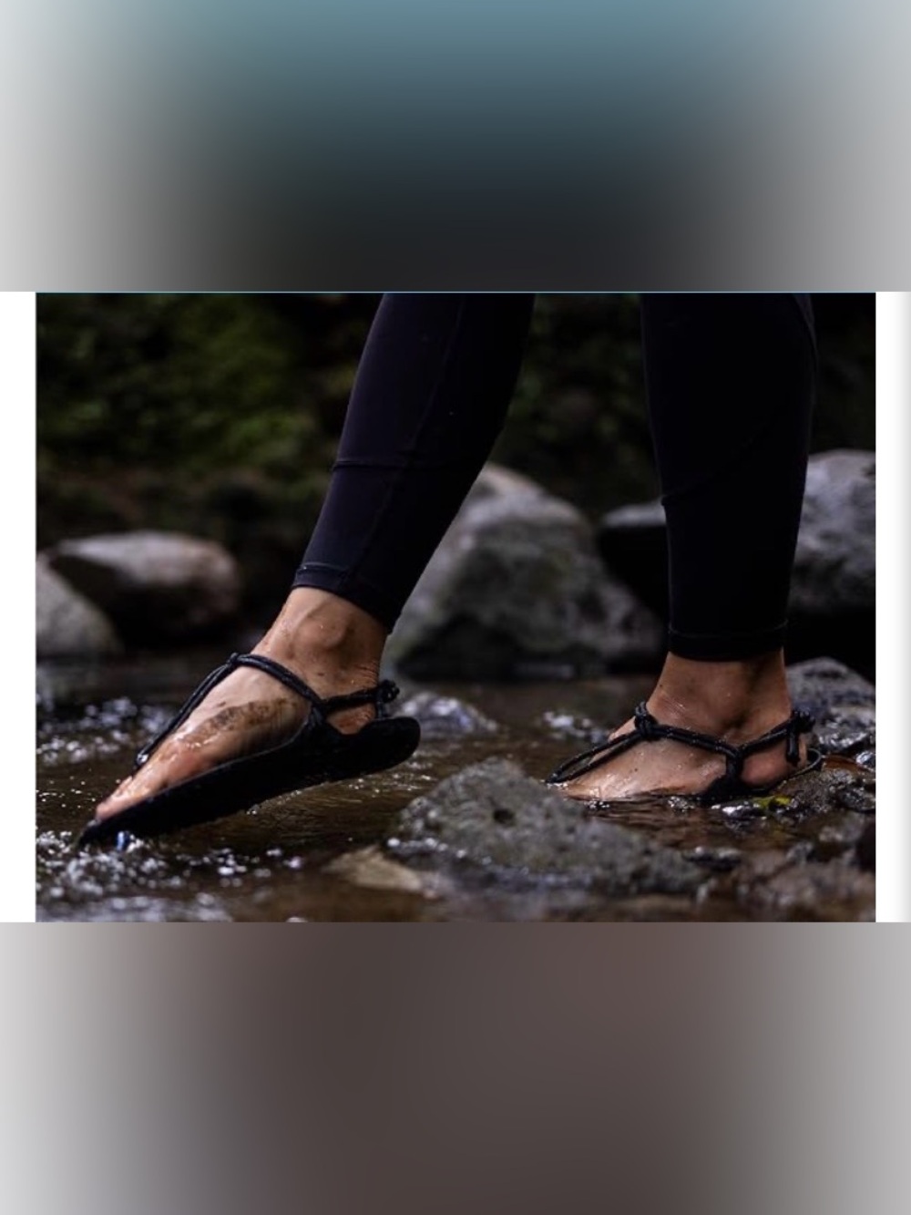 Xero Shoes Black Aqua Cloud Water Sandals